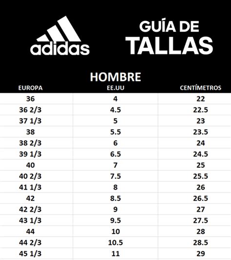 adidas peru tallas